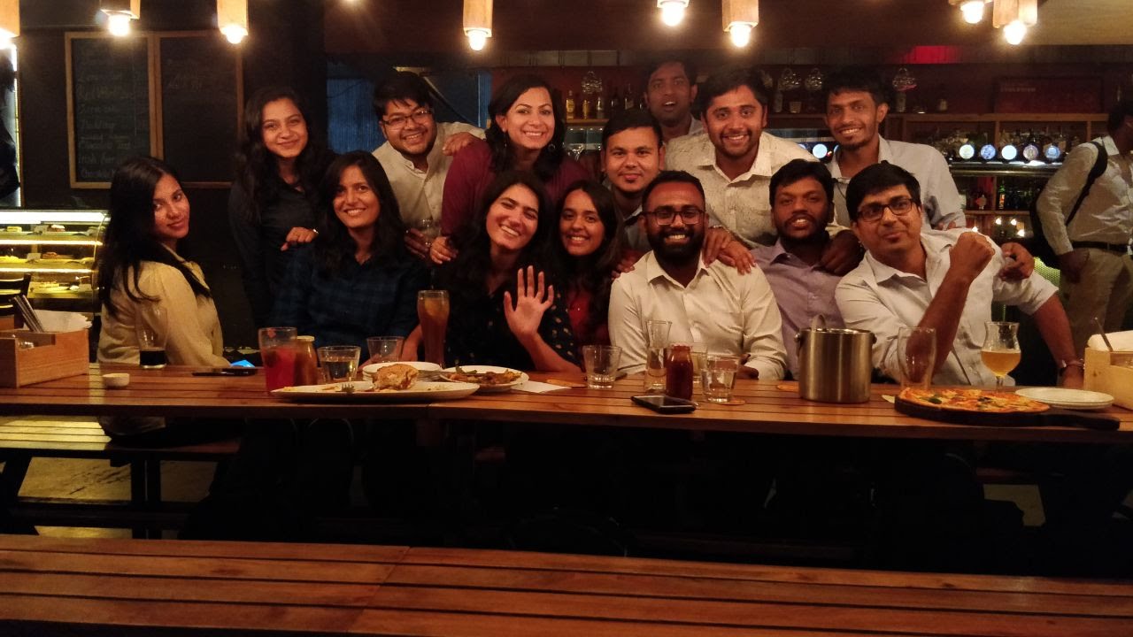 Office celebration and cross-team collaboration